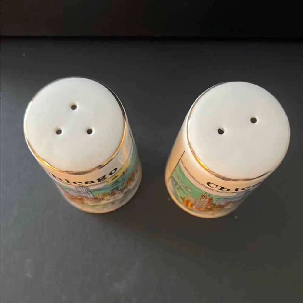 Blue‎ Salt & Pepper Shakers